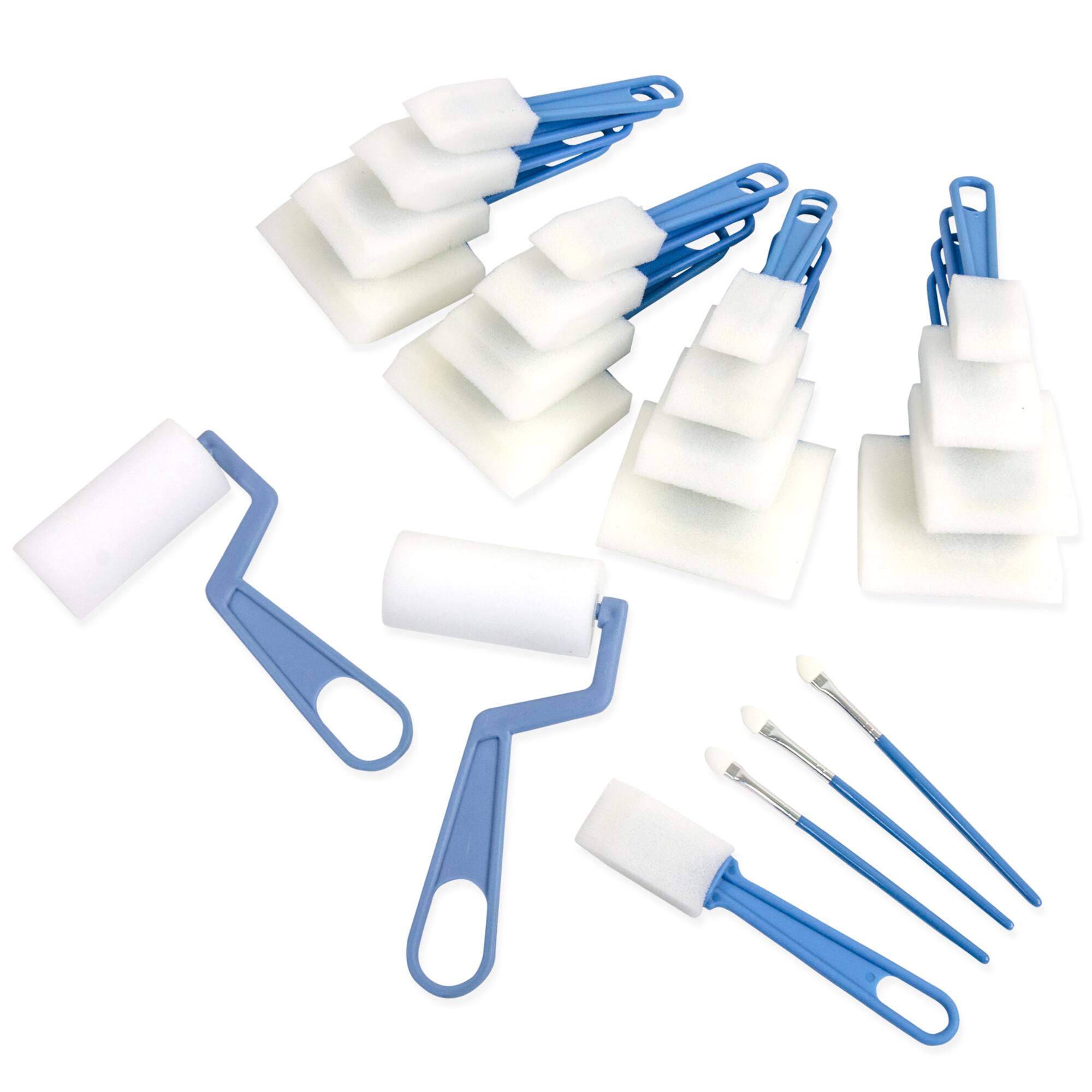 Super Value 22 Piece Foam Brush Set By Artist's Loft™ Necessities™